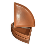 6 assiettes en gr�s  quartier