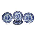 6 assiettes plate royal sphinx cambridge holland