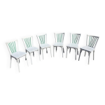 6 chaises bistrot baumann