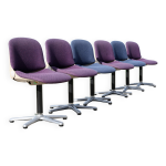 6 chaises space age wilkhahn, circa 1970