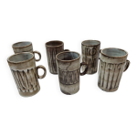 6 chopes atelier dieulefit par jacques pouchain, 1950