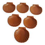 6 coupelles  coquilles st jacques mile henry