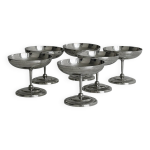 6 coupelles sur pied en inox letang remy 6 coupelles sur pied en inox letang remy