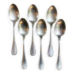 6 cuillres  soupe christofle en mtal argent, service  malmaison