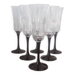 6 fltes  champagne