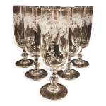6 flutes  champagne