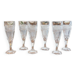 6 fltes  champagne cristal