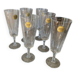 6 fltes cristal d arques modle versaille
