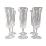 6 fltes en verre moul press