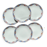 6 petites assiettes vintage franaises digoin sarreguemines fleuries 1950
