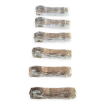 6 porte couteaux cristal vintage