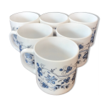 6 tasses vintage