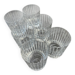 6 verres en cristal de baccarat harmonie