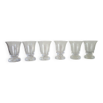 6 verres  digestif daum modle kim milieu xxme