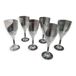 6 verres à eau cristal d'arques modèle granville 6 verres à eau cristal d'arques modèle granville