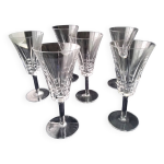 6 verres  eau ou grands verres  vin villeroy boch modle concorde