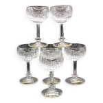 6 verres à liqueur en cristal villeroy & boch 6 verres à liqueur en cristal villeroy & boch
