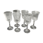 6 verres  liqueur luminarc