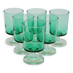 6 verres luminarc vert
