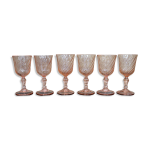 6 verres à porto / apéritif rosaline luminarc arcoroc 6 verres à porto / apéritif rosaline luminarc arcoroc