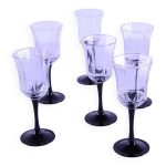 6 verres à vin arcoroc pour esso 6 verres à vin arcoroc pour esso