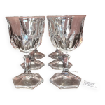 6 verres  vin en cristal d arques modle chaumont 12, 5cm