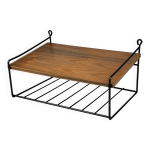 60s 70s teak shelf wall shelf telephone shelf string shelf danish design
