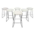 6x tabouret de bar  mick  par niels bendtsen pour montis, 2008