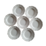 7 assiettes creuses sarreguemines