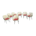 7 chaises fauteuils modernistes 70s pop loft froscher kg