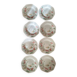 8 assiettes anciennes