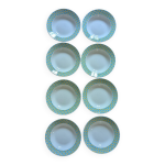 8 assiettes creuses digoin sarreguemines