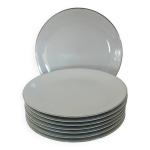 8 assiettes  dessert thomas, germany annes 70