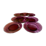 8 assiettes en verre duralex bormioli rocco 8 assiettes en verre duralex bormioli rocco