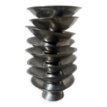 8 coupelles en inox guy degrenne