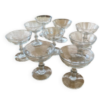 9 coupes  champagne anciennes