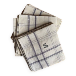 9 serviettes vintage