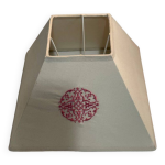 Abat - jour beige carr
