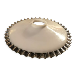 Abat - jour à dentelle en opaline années 50 Abat - jour à dentelle en opaline années 50