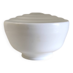 Abat - jour globe opalin xl design bauhaus - debut xxme
