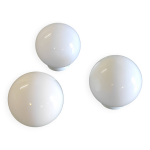 Abat - jour globe opaline diam. 15 cm - mid. xxme