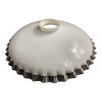 Abat - jour en opaline blanche fin xixe dbut xxe