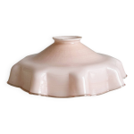Abat - jour en opaline rose