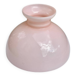 Abat - jour en opaline rose poudr