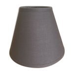 Abat - jour tissus gris