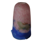 Abat - jour tulipe en pate de verre muller frère Abat - jour tulipe en pate de verre muller frère