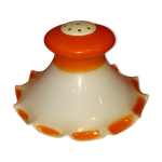 Abat jour verre dentell
