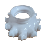 Abat jour vintage opaline