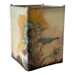 Abat jour vintage en soie Abat jour vintage en soie