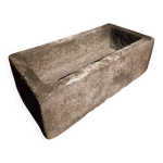 Abreuvoir antique en pierre de volvic / bassin d'eau xviiie xixe si�cle